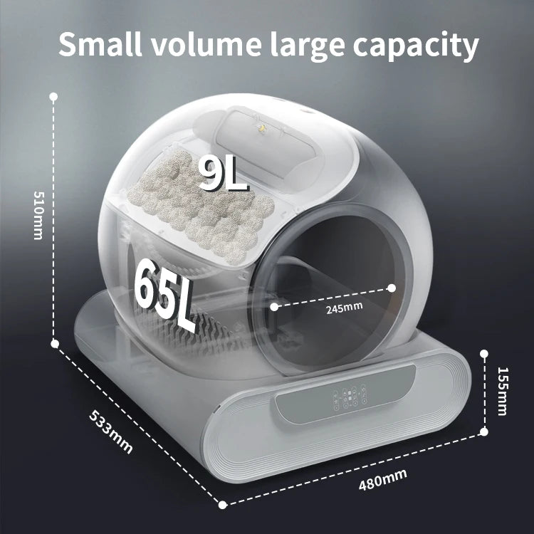 Automatic Self-Cleaning Cat Litter Box