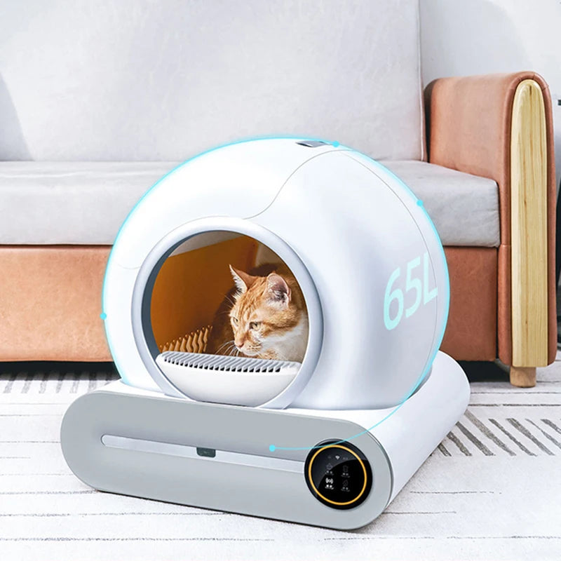 Automatic Self Cleaning Cat Litter Box