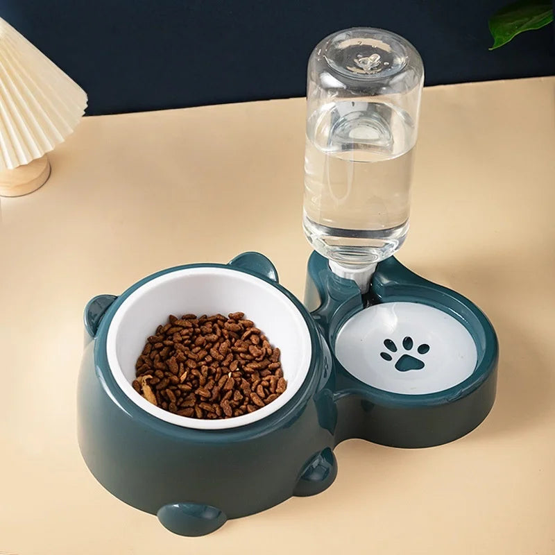 2-in-1 Water and Food Bowl