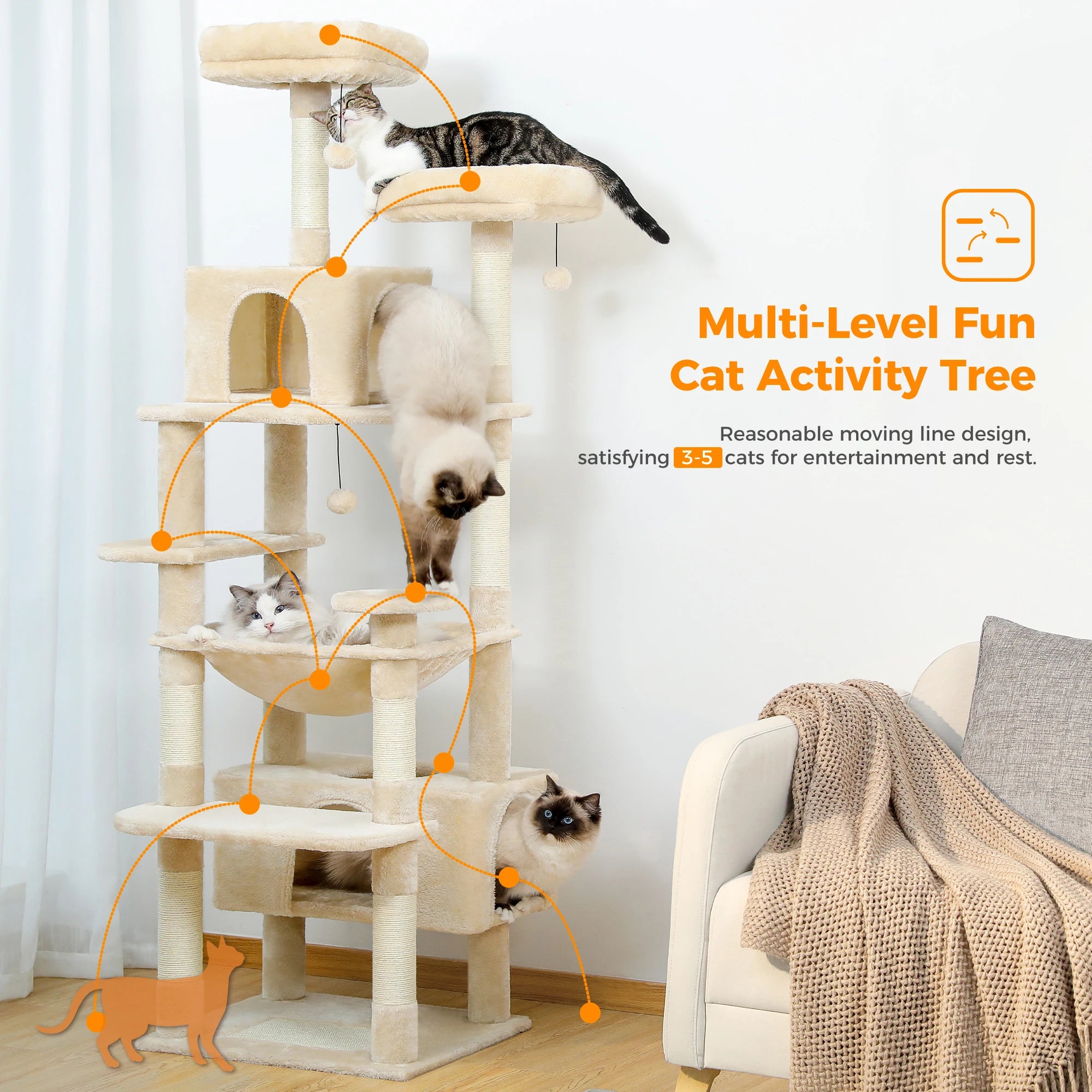 Multi-Level Cat Tree