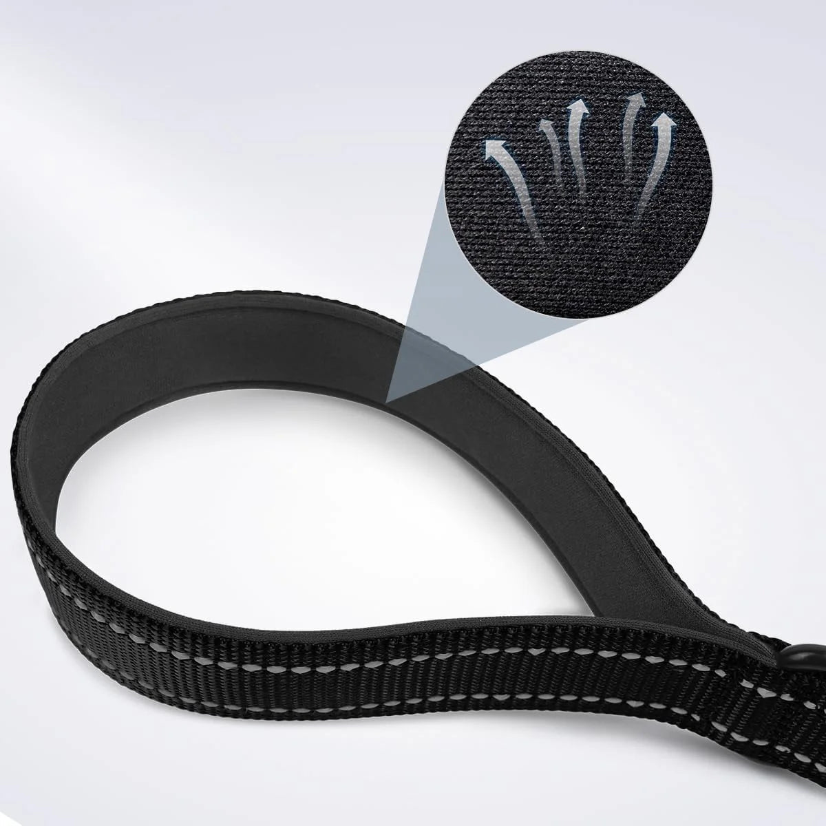 Short Heavy Duty Nylon Dog Leash