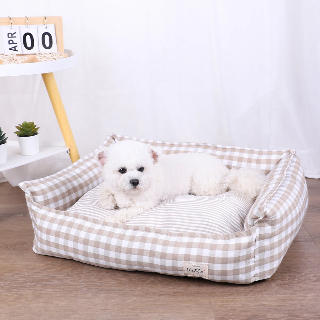 Plaid Bed Pet
