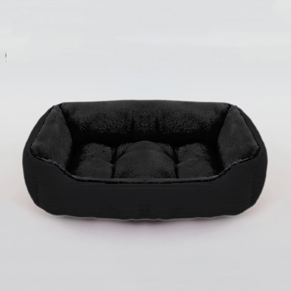 Square Plush Pet Sofa Bed