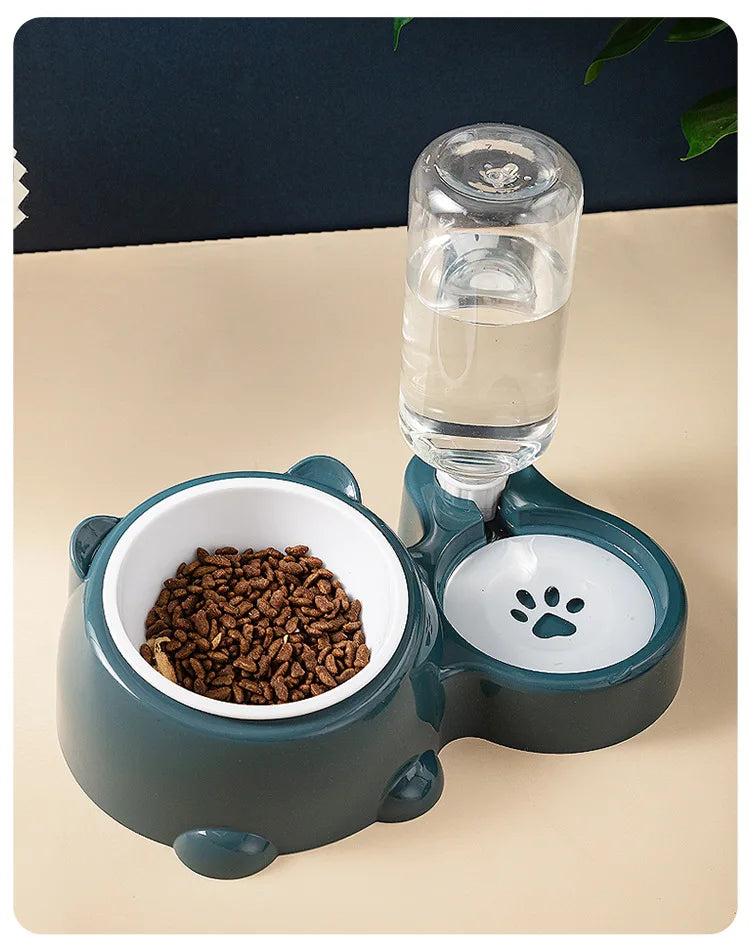 2-in-1 Water and Food Bowl