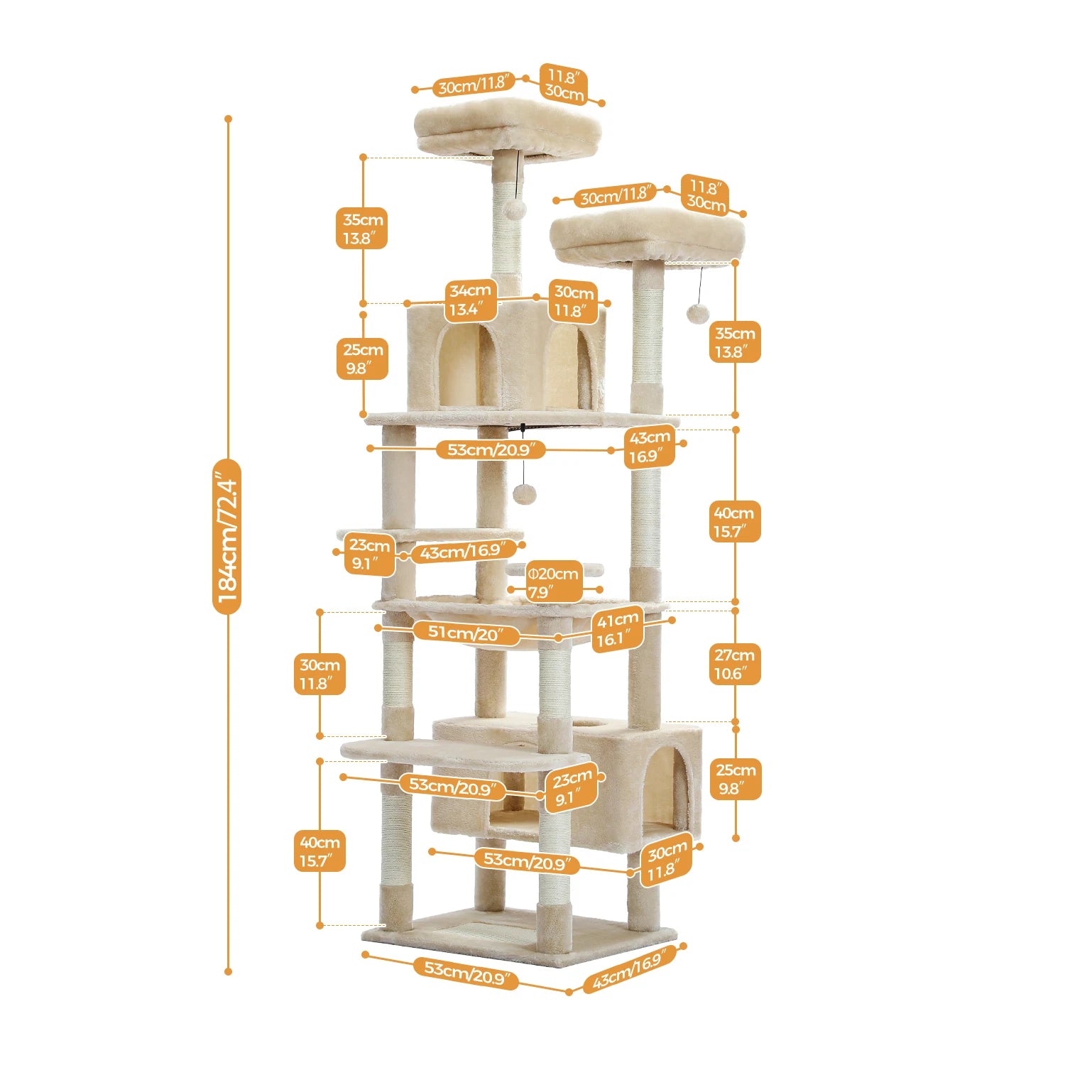 Multi-Level Cat Tree