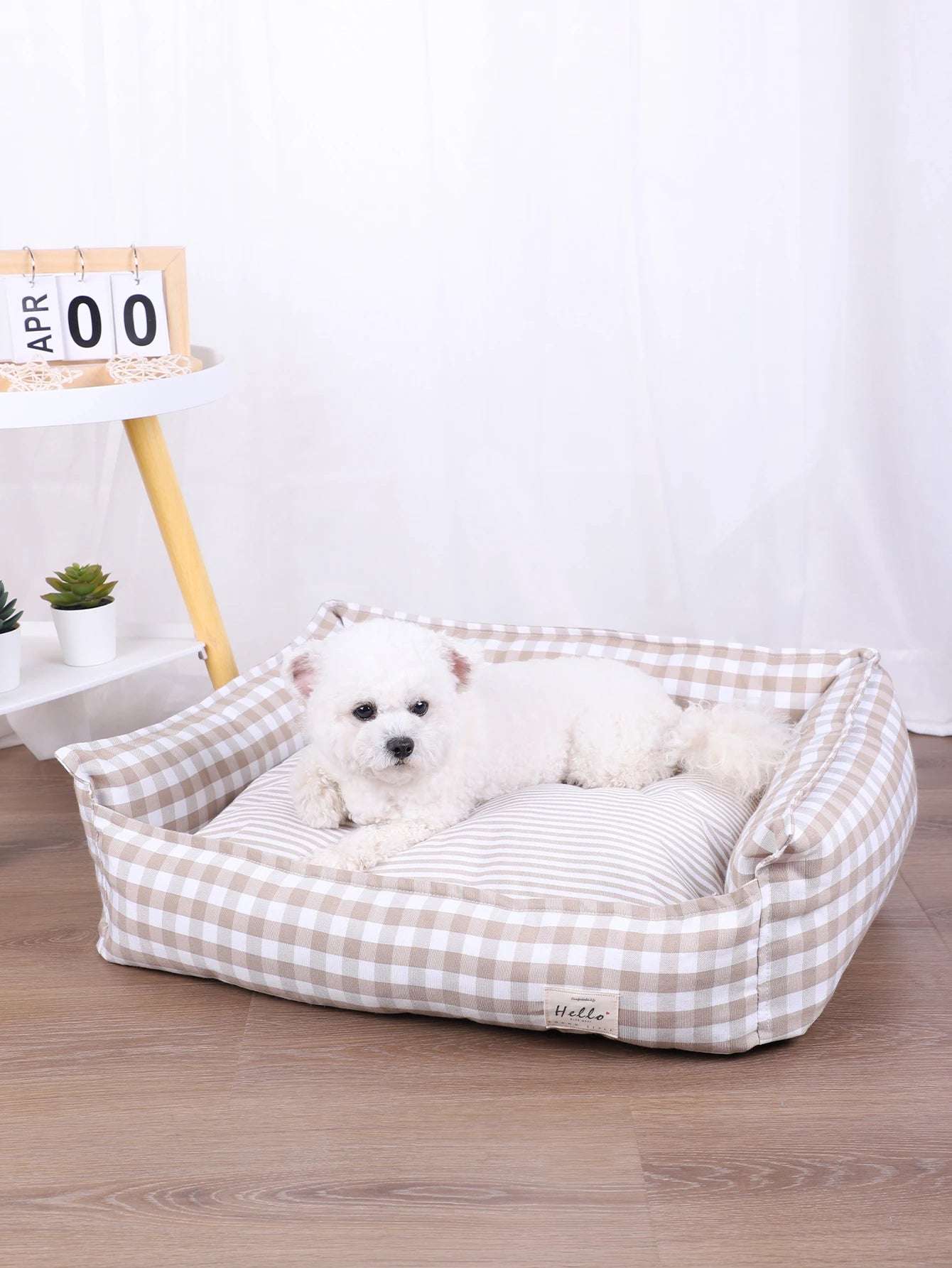 Plaid Bed Pet