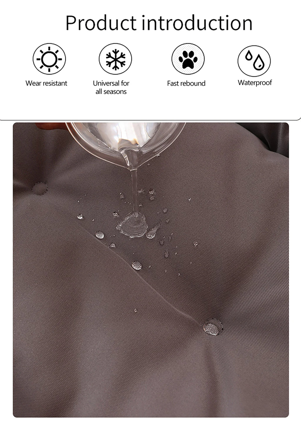 Thickened Cotton Pet Bed