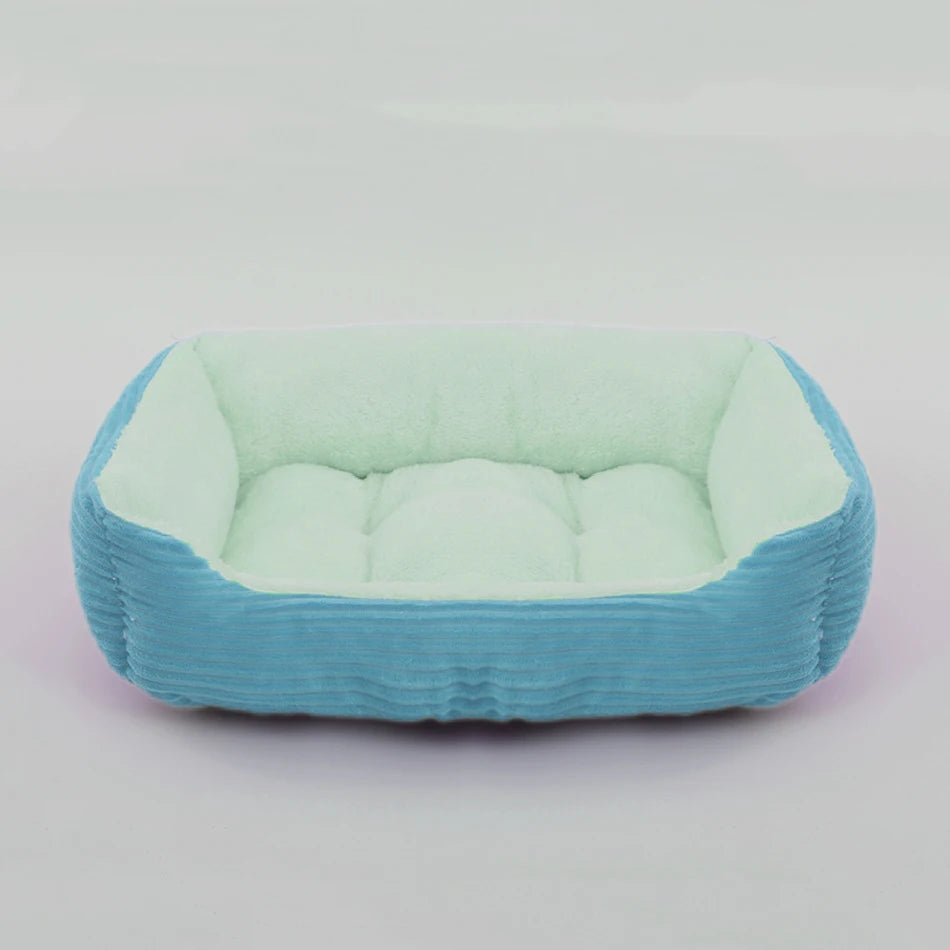Square Plush Pet Sofa Bed